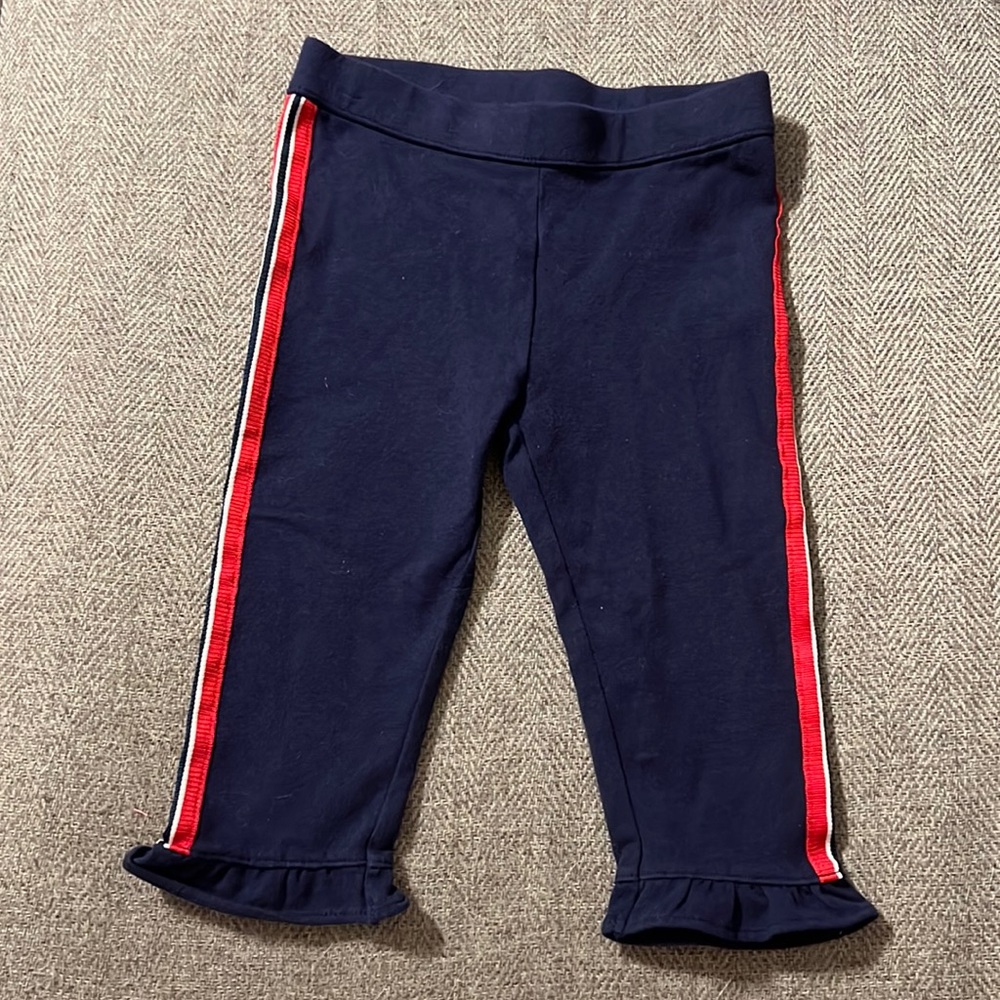Janie & Jack Baby Girl Navy Blue Leggings 18-24 Months